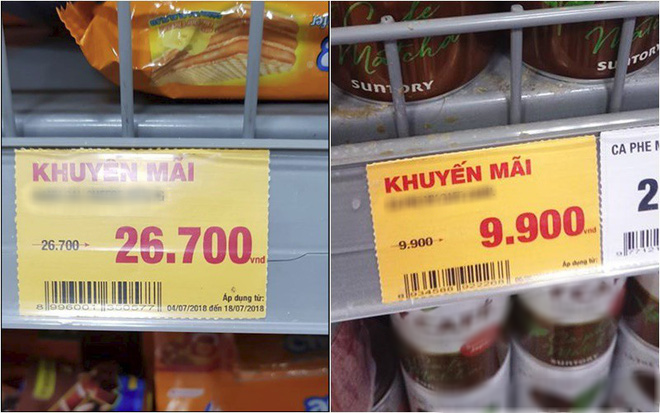 “Lừa tình” hơn cả ảnh mạng chính là những tấm bảng giá treo đầy từ ngoài đường vào trong siêu thị, tinh mắt lắm mới nhận ra mánh khoé - Ảnh 15.