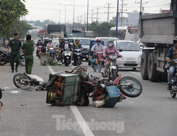 Tai nạn liên hoàn trên quốc lộ 13 làm 1 người tử vong tại chỗ - Ảnh 1.