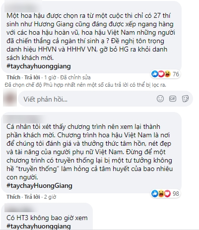 Hương Giang tiếp tục bị antifan tẩy chay diện rộng, đòi xóa sổ khỏi dàn nghệ sĩ biểu diễn tại Hoa hậu Việt Nam sau khi lên tiếng dọa kiện - Ảnh 5.