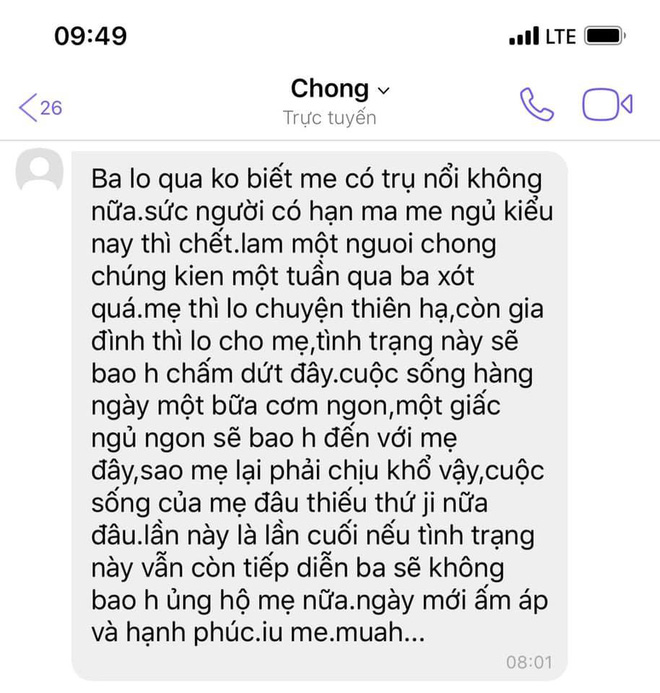 Công Vinh ra tối hậu thư với Thủy Tiên khi thấy vợ ăn ngủ không ngon khi làm từ thiện: Nếu còn tiếp diễn sẽ không bao giờ ủng hộ nữa! - Ảnh 1.