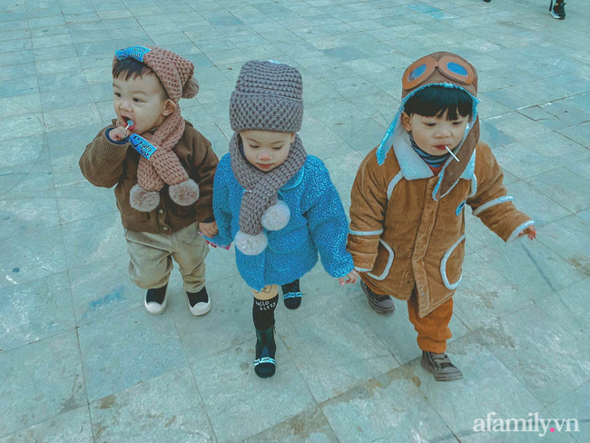 Bộ ảnh 3 em bé rủ nhau check-in Sapa khiến dân mạng mê mẩn: 