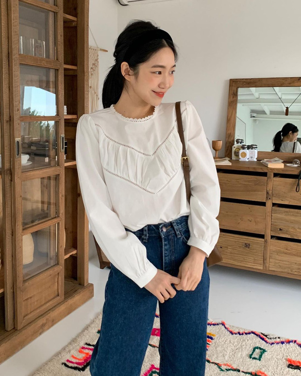 Bí kíp mặc đẹp của gái Hàn chỉ loanh quoanh ba gam màu cơ bản này, học theo đảm bảo mùa nào cũng mặc đẹp - Ảnh 5.