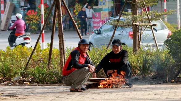 Miền Bắc rét đậm, người dân chật vật 