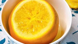 Lấy 1 quả cam rồi làm thế này, ho khan ho có đờm kiểu gì cũng khỏi dứt điểm