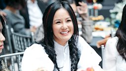 "Bạn trai" ngoại quốc hộ tống Hồng Nhung ra Hà Nội ra mắt album mới, cực kỳ thân thiết với hai con riêng của bạn gái