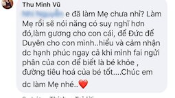 Bị antifan đả kích chuyện ngửi bỉm của con, Thu Minh đáp trả nhẹ nhàng mà sao thâm thuý quá!