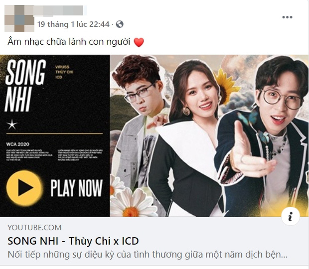 Netizen khen hết lời ca khúc Song Nhi: Thùy Chi hát như rót mật vào tai, ICD chơi vần quá hay, đây là sáng tác ý nghĩa nhất của ViruSs - Ảnh 7.