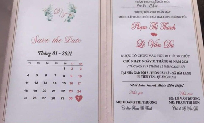 Quảng Ninh: Khen thưởng đột xuất 2 gia đình hoãn đám cưới để phòng chống dịch Covid-19  - Ảnh 2.