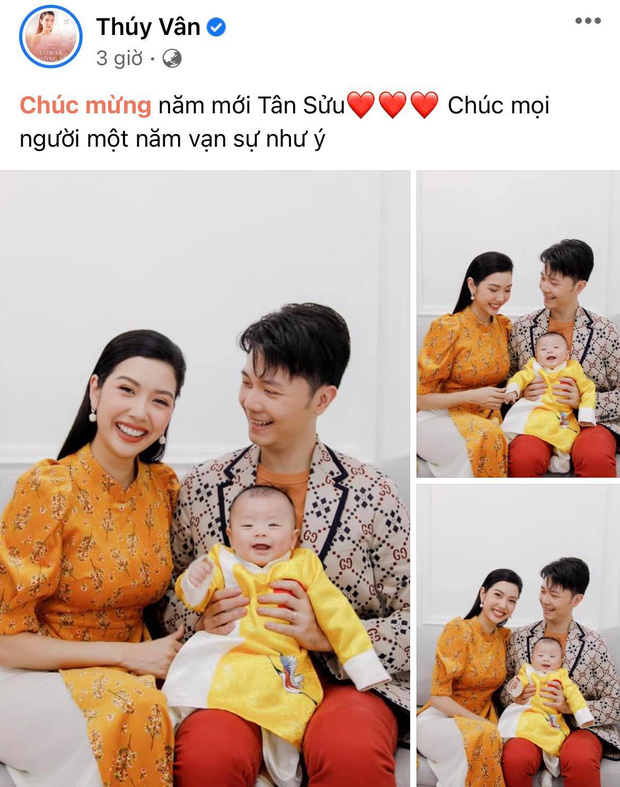 Couple hot Vbiz ngày mùng 1: Mỹ nhân hào môn “rắc thính” cực mạnh cùng ông xã, thế lực nhí nhăm nhe chiếm spotlight bố mẹ - Ảnh 17.