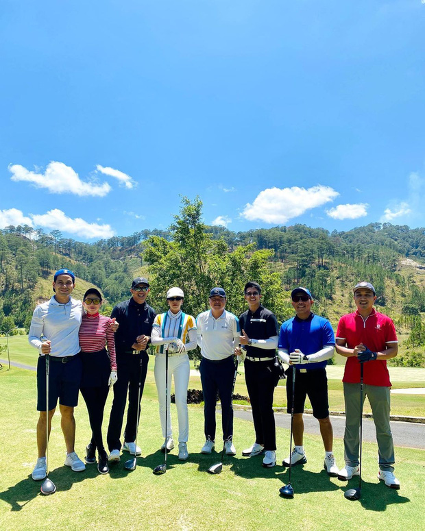 Matt Liu lộ diện giữa tin đồn chia tay, rủ cả bạn trai cũ Hương Giang đi chơi golf? - Ảnh 5.