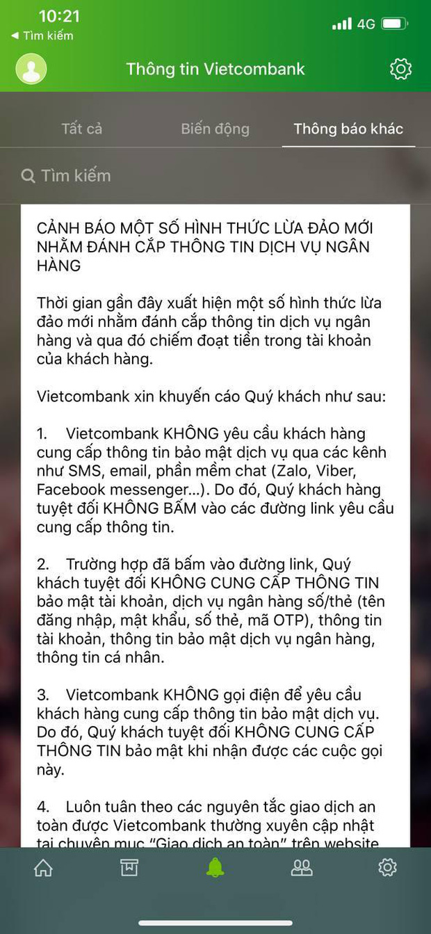 Cảnh báo: Hàng loạt đầu số ngân hàng quen thuộc như Vietcombank, ACB, Sacombank... liên tục gửi tin nhắn lừa đảo - Ảnh 6.