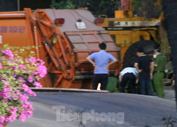 Công nhân vệ sinh bị xe rác đè tử vong tại nơi làm việc - Ảnh 2.