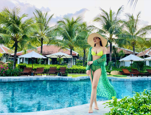 Lã Thanh Huyền đăng ảnh bốc thật đấy, mặc bikini khoe vòng 1 như tràn ra thế này thì đường đua năm nay căng đét! - Ảnh 3.