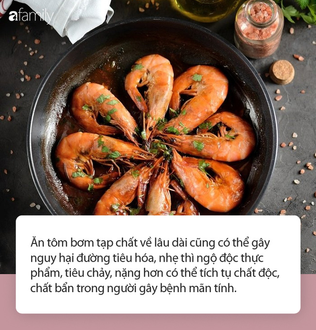 Nguy cơ ung thư từ thói quen ăn tôm bơm tạp chất: Làm thế nào để nhận biết? - Ảnh 4.