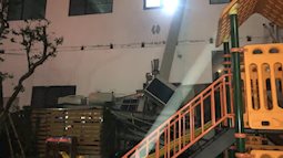 Vụ cả giàn điều hòa chung cư đổ sập xuống sân chơi trẻ em ở Hà Nội: Chủ đầu tư nói gì?