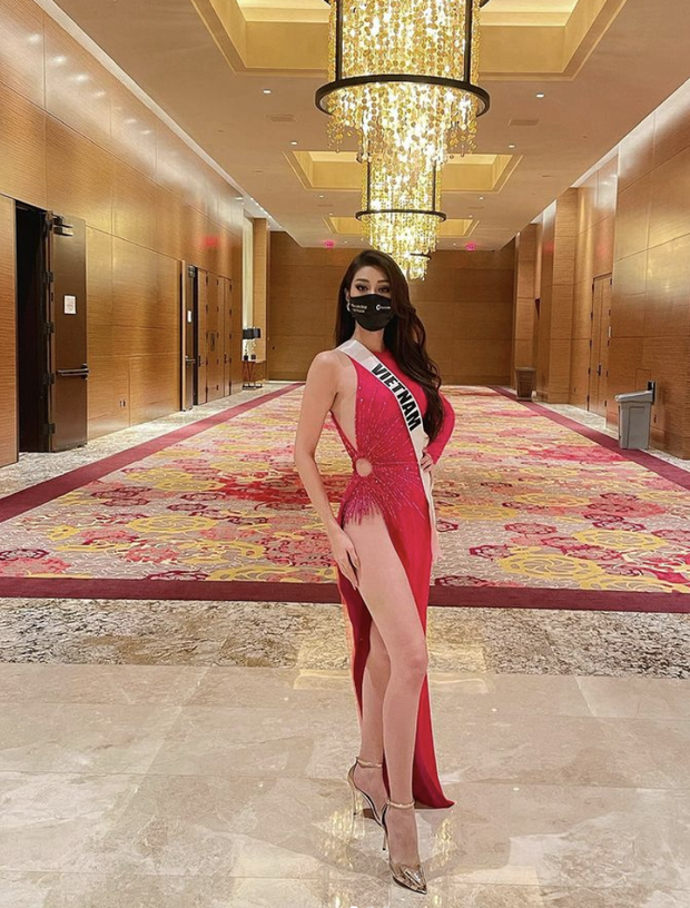 Từng gây tranh cãi ấy thế mà Khánh Vân lại ghi điểm tuyệt đối nhờ bộ cánh này, visual nổi bần bật giữa rừng mỹ nhân Miss Universe - Ảnh 8.