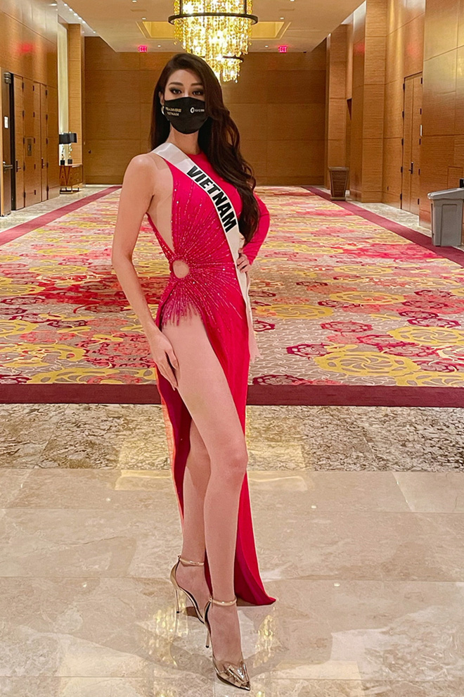 Khánh Vân ở Miss Universe: Ngày nào cũng chặt chém bằng body nóng bỏng - Ảnh 9.