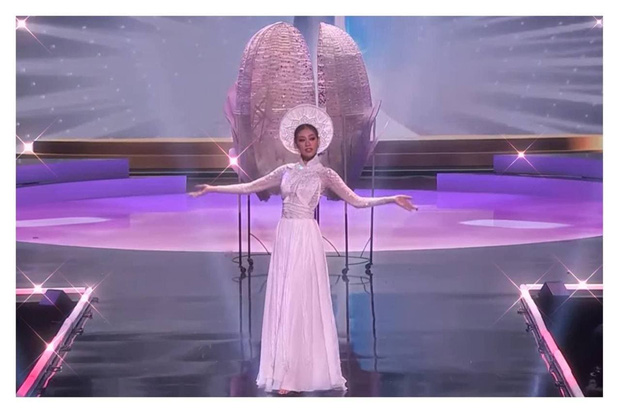Trình diễn đỉnh cao, Khánh Vân lọt top 6 trang phục dân tộc yêu thích của Miss Universe 2018 Catriona Gray - Ảnh 2.