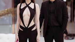 "Cháy mắt" clip Ngọc Trinh diện áo mặc như không khoe da thịt lõa lồ bên Vũ Khắc Tiệp, xem clip mà toát mồ hôi vì lo hớ hênh