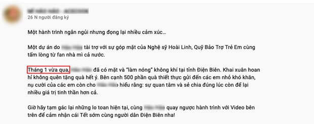 Netizen soi ra clip NS Hoài Linh vẫn đi từ thiện cùng nhãn hàng trong thời gian 6 tháng qua - Ảnh 2.