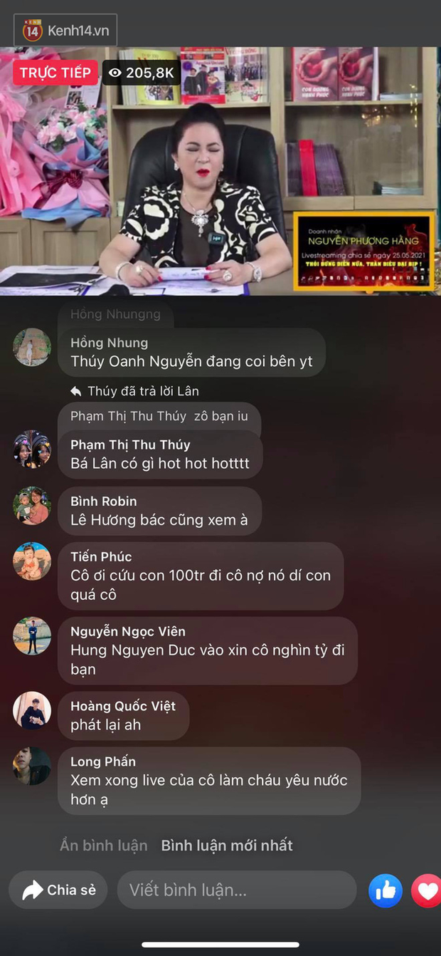 Bà Phương Hằng chính thức lập kỷ lục mới trên vũ trụ livestream của Facebook tại Việt Nam - Ảnh 1.