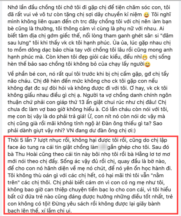 Vy Oanh lên tiếng căng đét trước tin đồn lộ ảnh sex, gọi thẳng tên vợ cũ của ông xã đại gia, Hoa hậu Thu Hoài và bà Hằng đối chất - Ảnh 3.