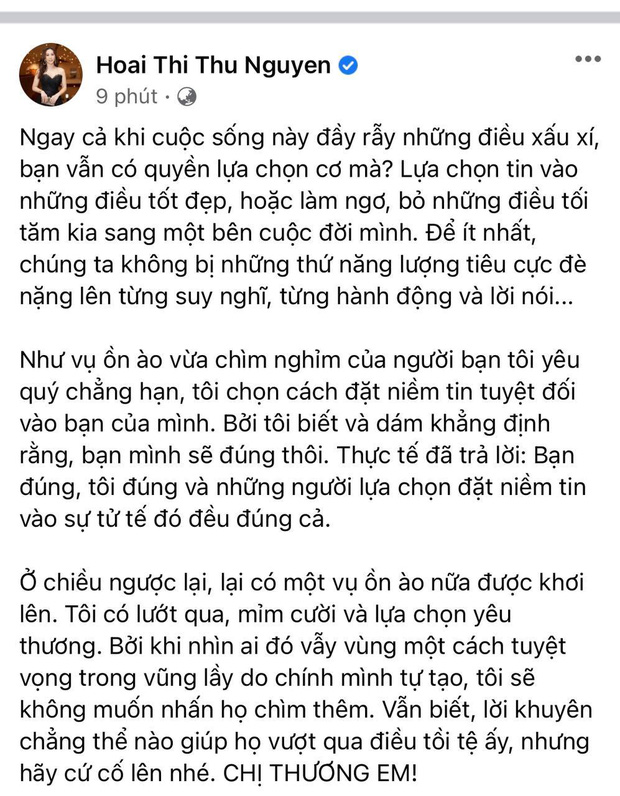 Thu Hoài có động thái sau khi bị Vy Oanh gọi tên đối chất, ẩn ý so sánh với Trấn Thành nhưng cú twist chốt tâm thư mới giật mình? - Ảnh 2.