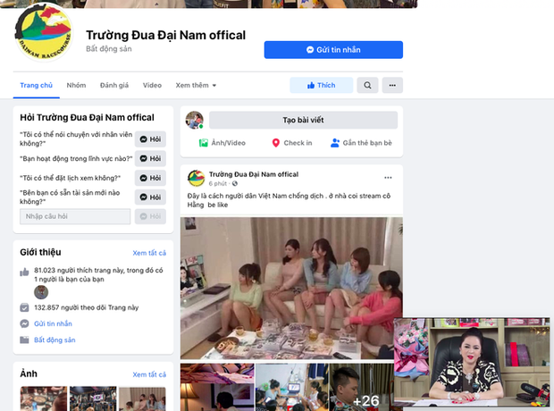 Vừa đặt lịch livestream tối 29/5, fanpage chính thức của bà Phương Hằng bỗng dưng bốc hơi giữa đêm - Ảnh 2.