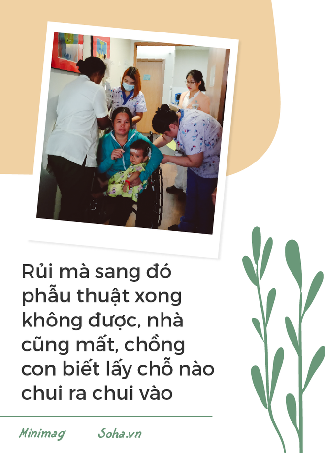 Mẹ của bé được bà Phương Hằng bay sang Singapore cứu trợ tiền mổ não: Cứ nhìn đôi mắt, miệng cười của con, em lại hồi tưởng đến đêm định mệnh ấy - Ảnh 3.