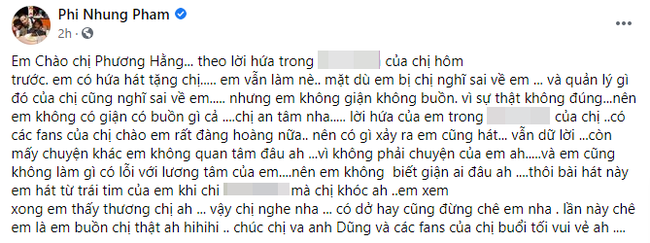 Phi Nhung chân thành nói thương khi thấy CEO Phương Hằng rơi nước mắt - Ảnh 1.