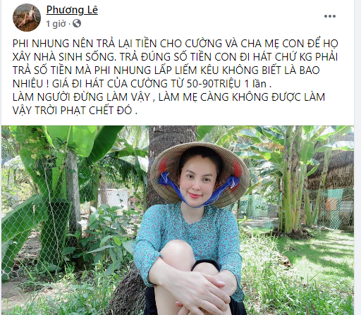 Vừa mắng Phi Nhung 