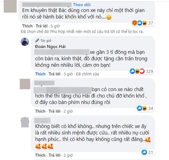 Ông Đoàn Ngọc Hải vừa khoe xe cứu thương mới giá 3 tỳ, đã có người cà khịa: Nó sẽ hành bác khốn khổ - Ảnh 2.