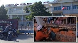 500 bệnh nhân và người nhà chui lỗ, vượt rào trốn khỏi Bệnh viện đa khoa tỉnh Bình Thuận