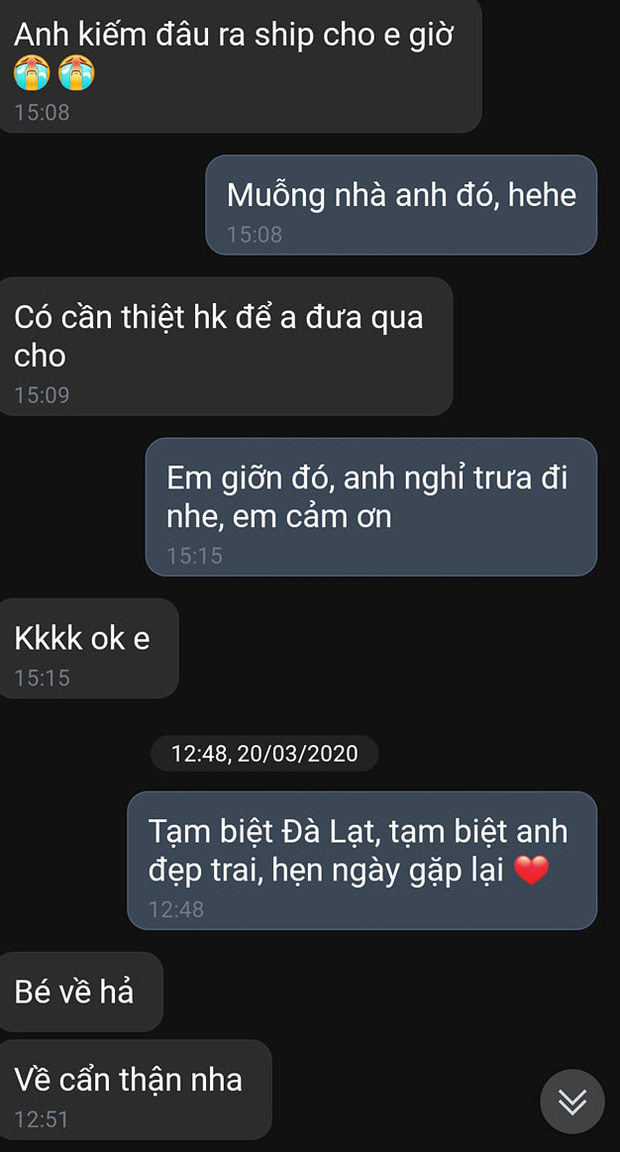 7749 cuộc hội thoại chân thật cười ra nước mắt thời gặp shipper nhiều hơn cả người yêu - Ảnh 13. 7749 cuộc hội thoại chân thật cười ra nước mắt thời gặp shipper nhiều hơn cả người yêu - Ảnh 13.