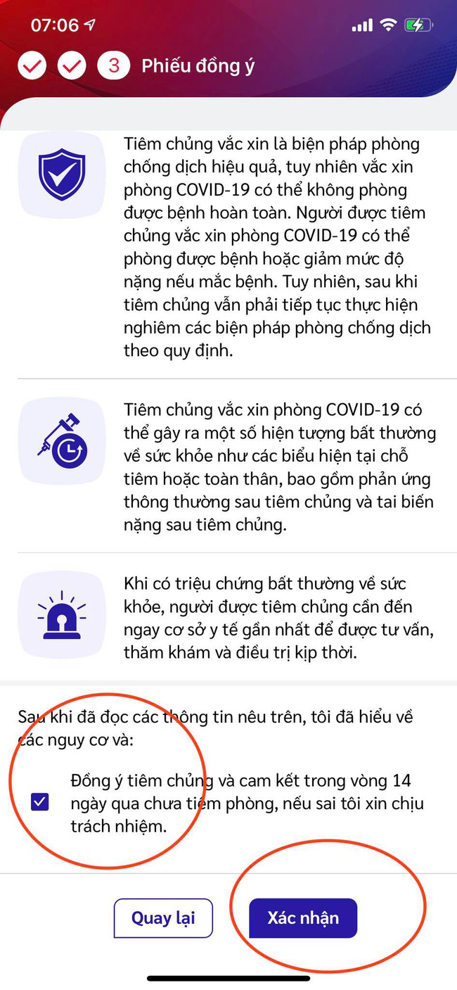 Hướng dẫn cách đăng kí tiêm vaccine COVID-19 qua ứng dụng 