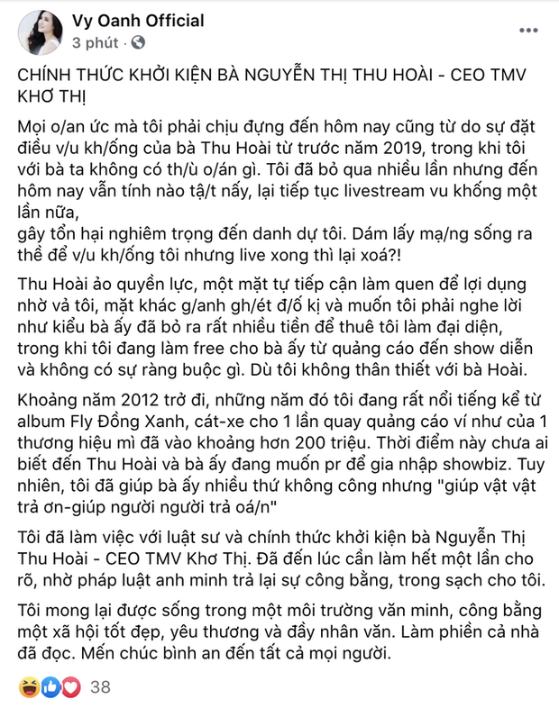 Chưa từng có trong lịch sử Vbiz: Chỉ trong 3 ngày, Hoa hậu Thu Hoài đã bị 3 nhân vật nổi tiếng đồng loạt khởi kiện - Ảnh 4.