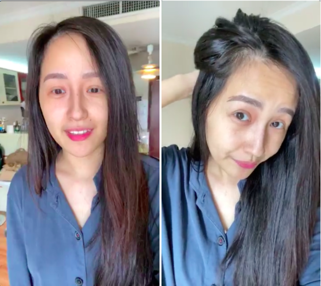 Hoa hậu Mai Phương Thúy livestream dù đầu bù, tóc rối, quên trang điểm - Ảnh 3.