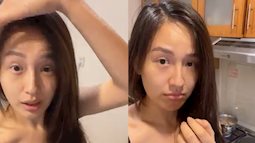Hoa hậu Mai Phương Thúy livestream dù đầu bù, tóc rối, quên trang điểm