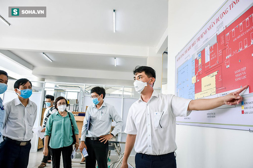 Cận cảnh Bệnh viện dã chiến Đà Nẵng hoàn thành sau 3 ngày xây dựng vừa đưa vào hoạt động - Ảnh 13.
