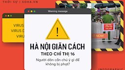 Hà Nội công bố chi tiết mức xử phạt 16 hành vi vi phạm phòng, chống dịch Covid-19