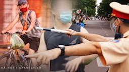 Muôn kiểu chống chế lệnh giãn cách của các "thánh yêu thể dục" ở Hà Nội: Khi cái bánh mì, mớ rau và cả vợ... thành đạo cụ diễn xuất