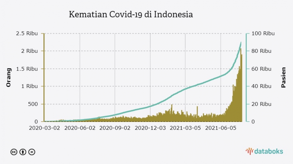 Indonesia còn xa mục tiêu kiểm soát được đại dịch Covid-19 - Ảnh 1.