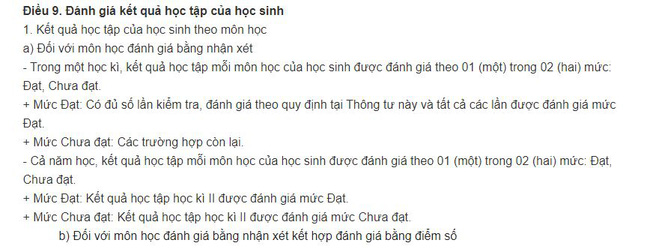 Quy định áp dụng từ ngày 5/9: Bỏ tính điểm trung bình tất cả môn ở bậc THCS và THPT, không chấm điểm nhiều môn - Ảnh 2.