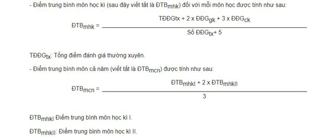 Quy định áp dụng từ ngày 5/9: Bỏ tính điểm trung bình tất cả môn ở bậc THCS và THPT, không chấm điểm nhiều môn - Ảnh 3.