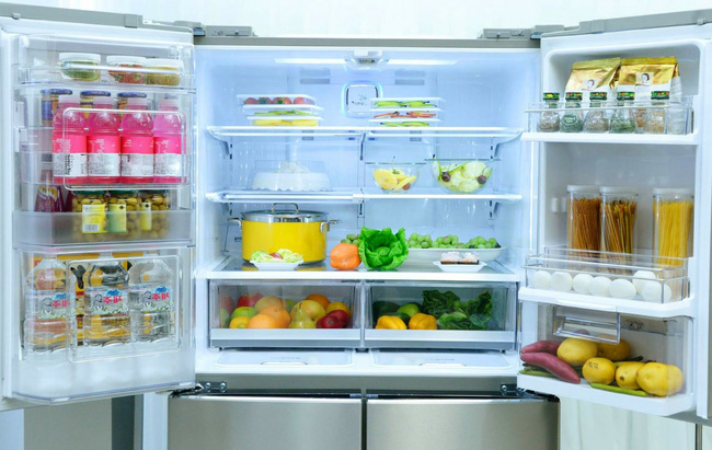 Mẹo cơ bản để tận dụng tối đa không gian tủ lạnh để  lưu  trữ  thực  phẩm - Ảnh 1.