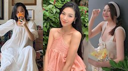 5 mỹ nhân Việt diện đồ ở nhà đẹp nhất: Hội Hoa hậu "lồng lộn" áp đảo, chị đại Thanh Hằng như gái đôi mươi