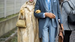 Cặp đôi U80 gây bão MXH với phong cách chất hết nấc, mỗi lần xuống phố như đi catwalk khiến giới trẻ cũng phải ghen tỵ