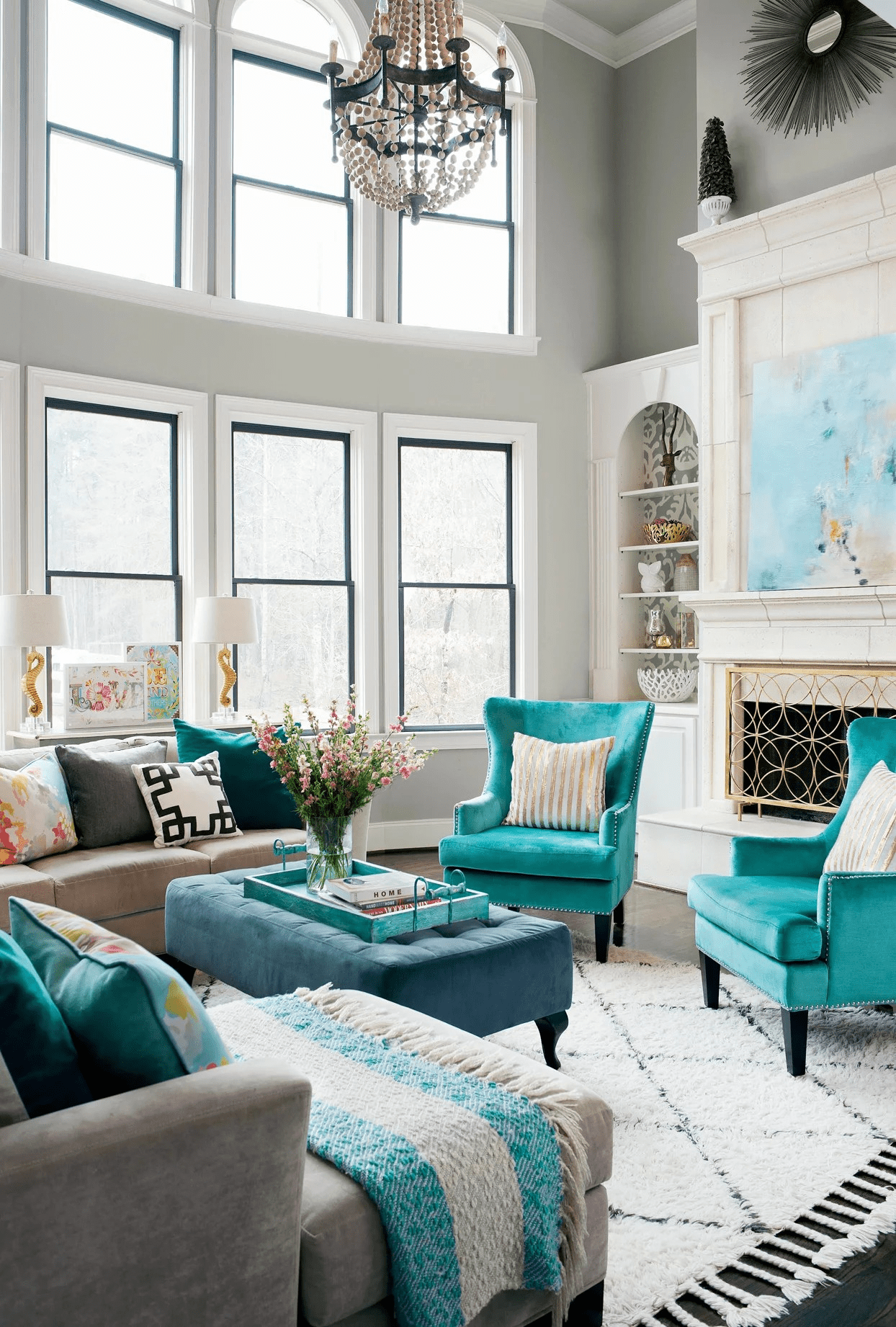 Sofa nhiều màu sắc tạo điểm nhấn nổi bật cho không gian sống hiện đại - Ảnh 1.
