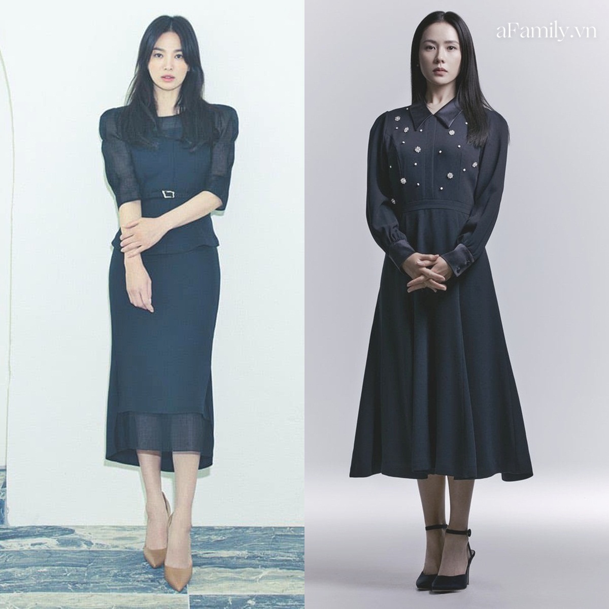 Song Hye Kyo Son Ye Jin làm mẫu đồ công sở Thu Đông - Ảnh 7.