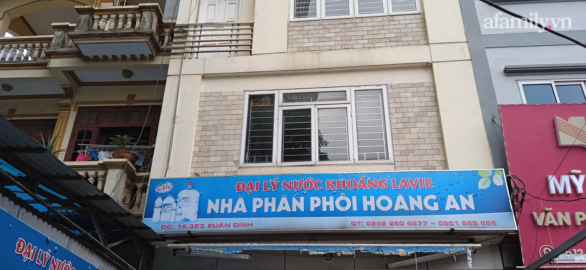 Ngôi nhà xảy ra vụ việc